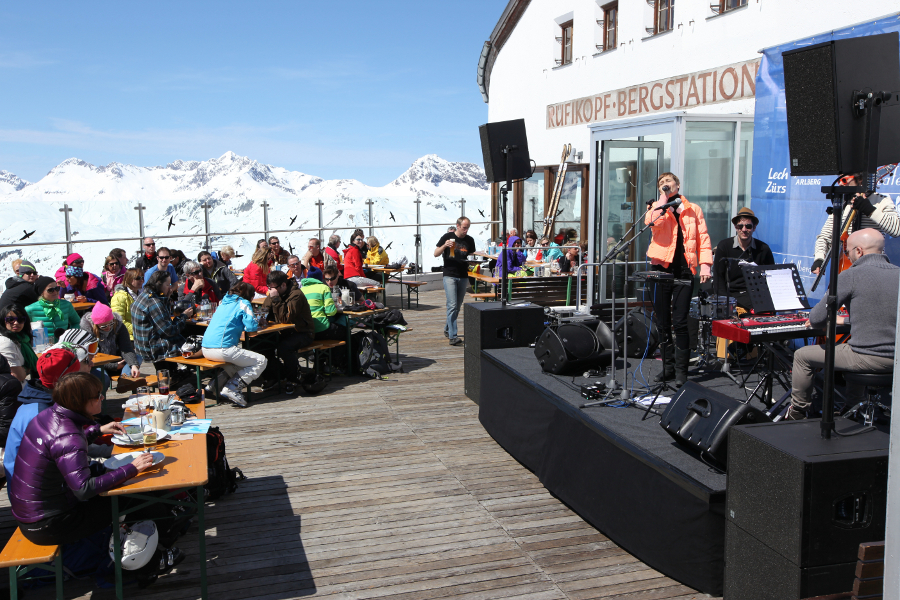 Concert at the Tanzcafé Arlberg